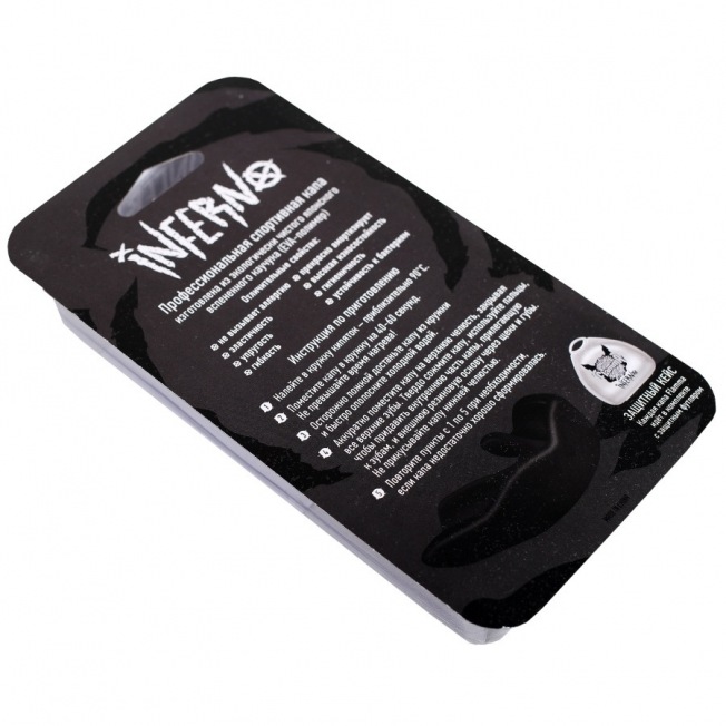 Капа боксерская Flamma Inferno - Black | Фото 3