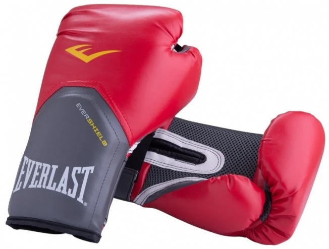Боксерские перчатки Everlast Pro Style Elite - Красный | Фото 1