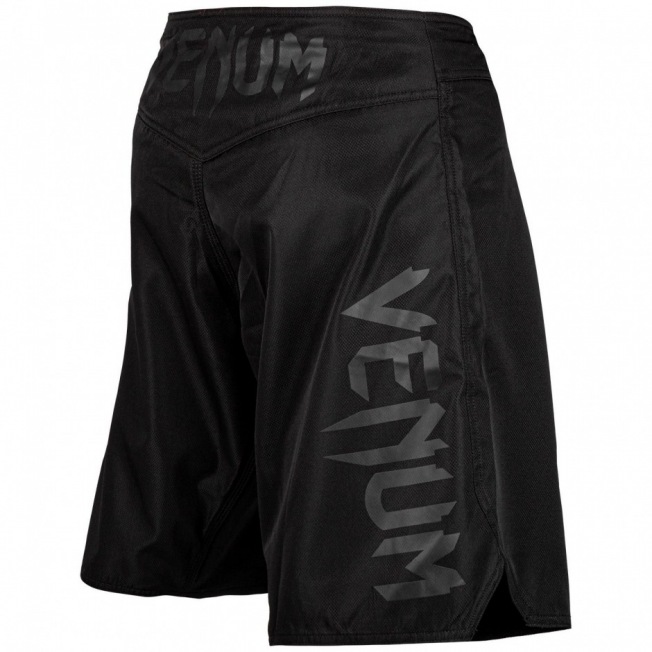 Шорты ММА Venum Light 3.0 - Black/Black | Фото 3