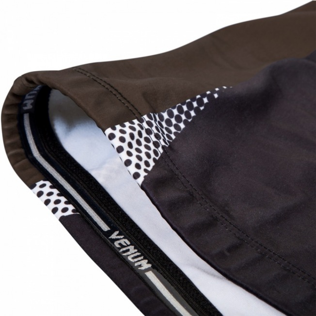 Рашгард Venum No Gi IBJJF Long Sleeves - Black/Brown | Фото 6