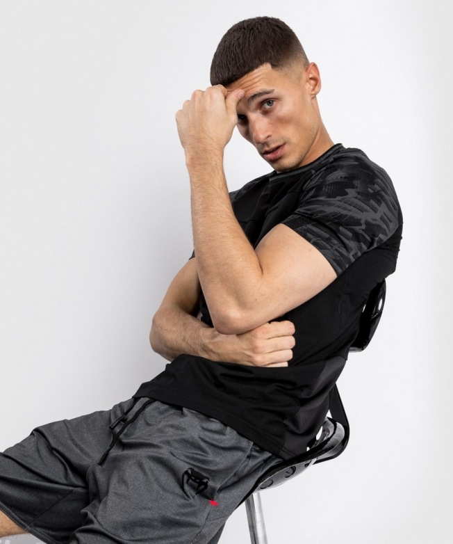 Футболка Venum YKZ21 - Black/Black | Фото 2