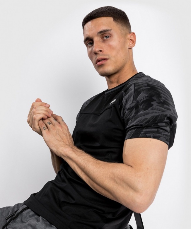 Футболка Venum YKZ21 - Black/Black | Фото 3