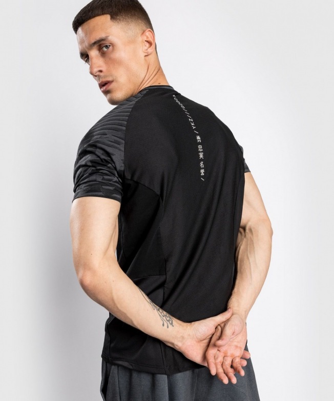 Футболка Venum YKZ21 - Black/Black | Фото 4