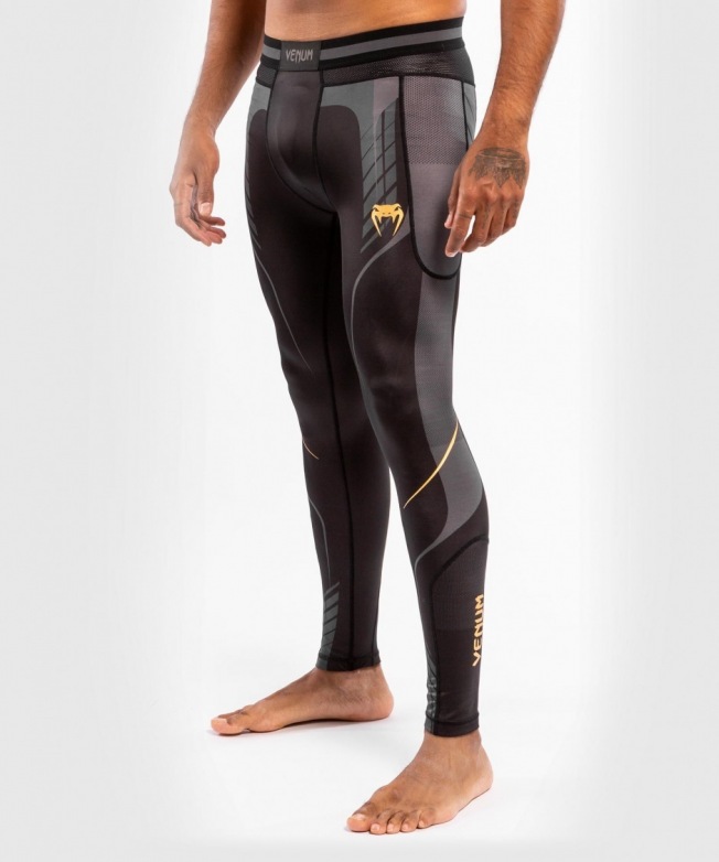 Компрессионные штаны Venum Athletics - Black/Gold