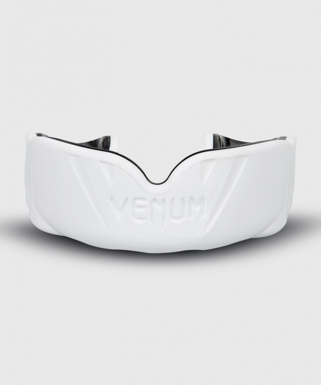 Капа боксерская Venum Challenger - White/Black | Фото 1