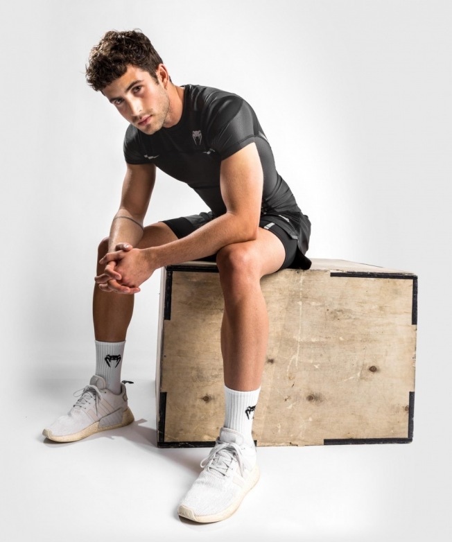 Рашгард Venum Tempest 2.0 SS - Black/Grey | Фото 8