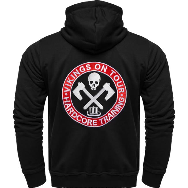 Худи Hardcore Training Vikings On Tour - Black | Фото 3
