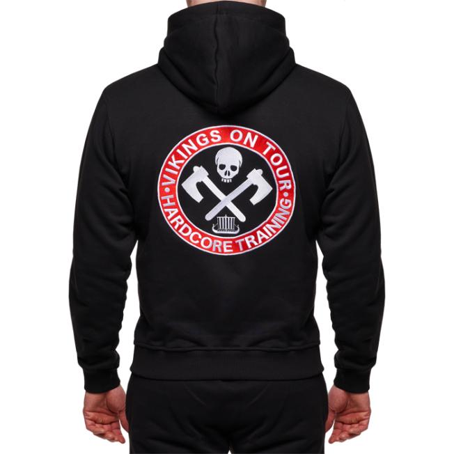 Худи Hardcore Training Vikings On Tour - Black | Фото 5