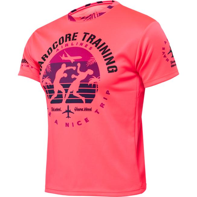 Тренировочная футболка Hardcore Training Voyage Deep - Pink | Фото 1