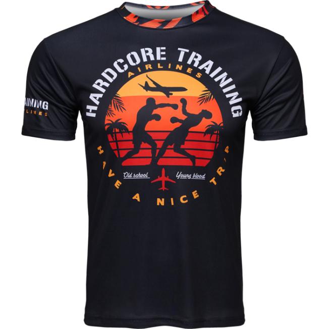 Тренировочная футболка Hardcore Training Voyage - Black