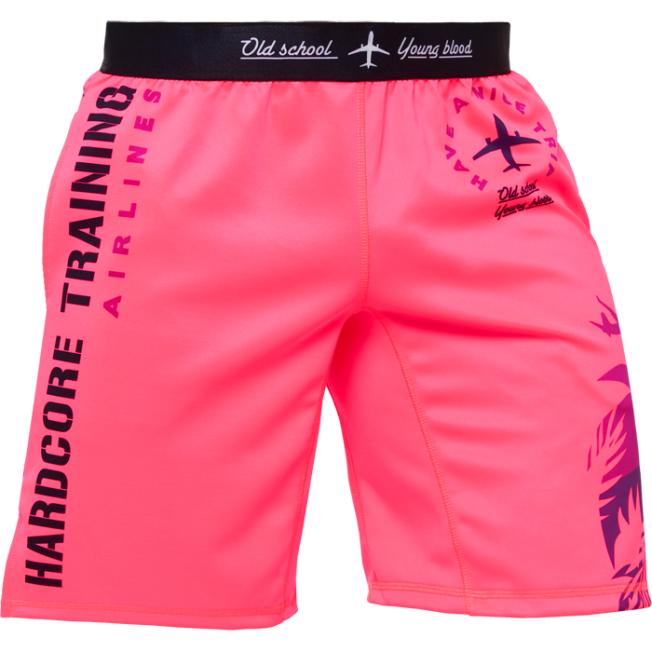 Тренировочные шорты Hardcore Training Voyage - Deep Pink | Фото 1