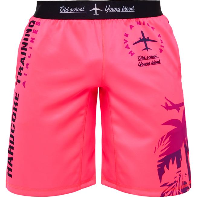 Тренировочные шорты Hardcore Training Voyage - Deep Pink | Фото 2