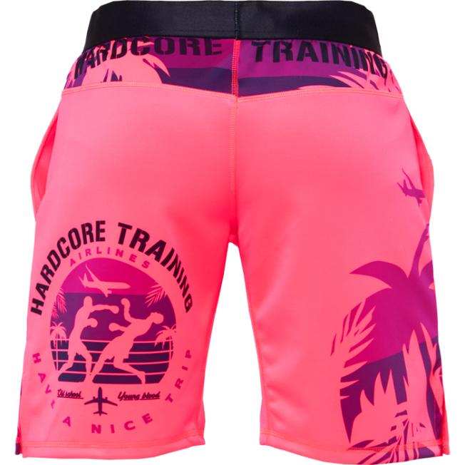 Тренировочные шорты Hardcore Training Voyage - Deep Pink | Фото 3