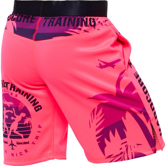 Тренировочные шорты Hardcore Training Voyage - Deep Pink | Фото 4