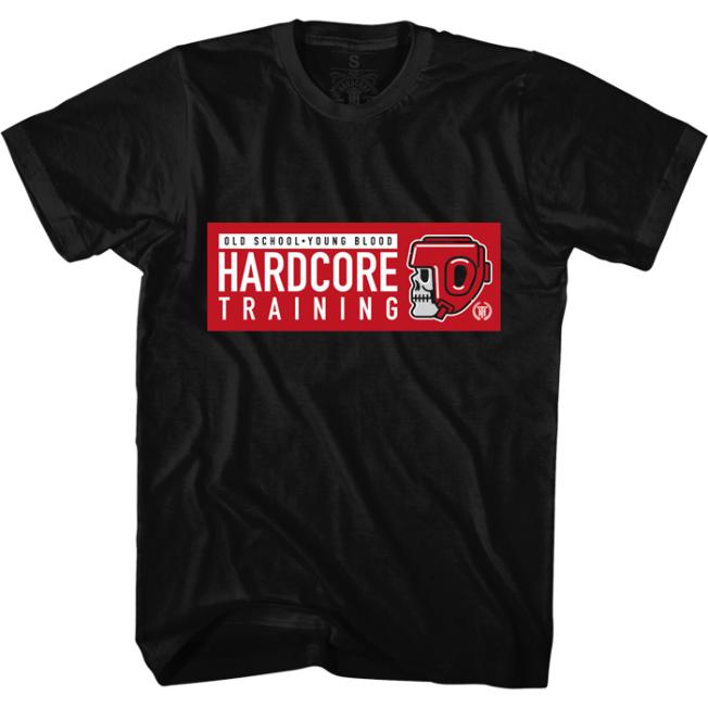 Футболка Hardcore Training Red Line - Black | Фото 1