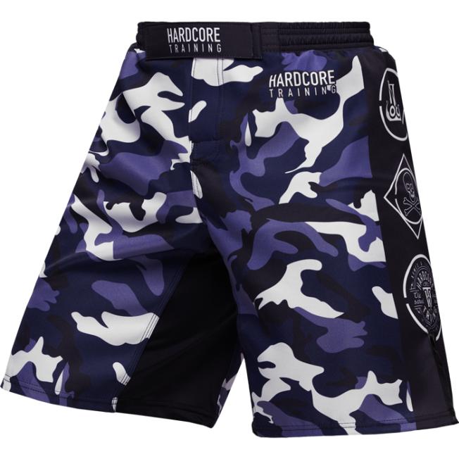 Шорты для единоборств Hardcore Training Blue Camo | Фото 1