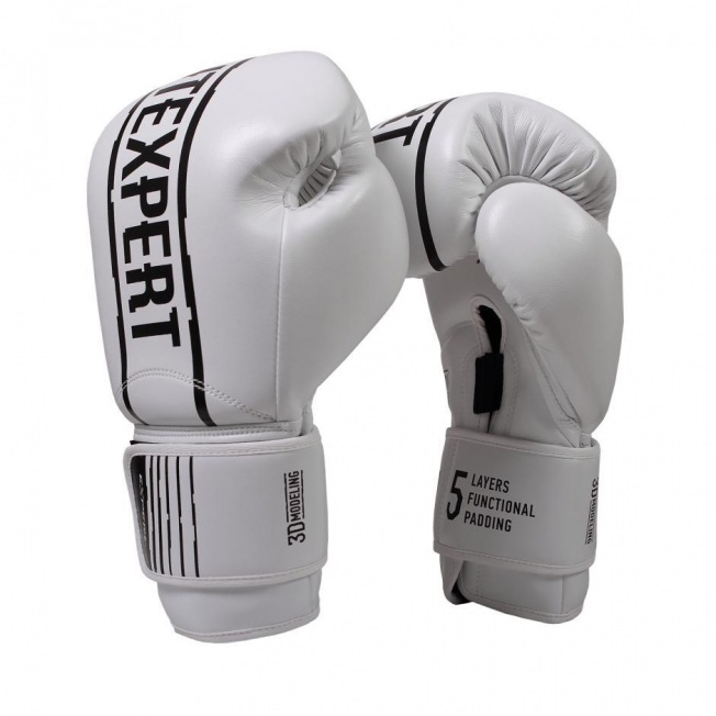 Боксерские перчатки Fight Expert Boxing 5L - White | Фото 1