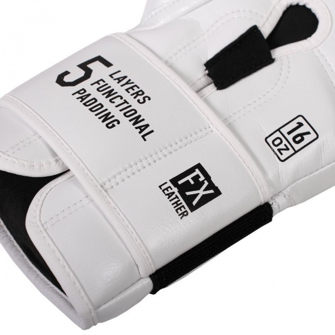 Боксерские перчатки Fight Expert Boxing 5L - White | Фото 4