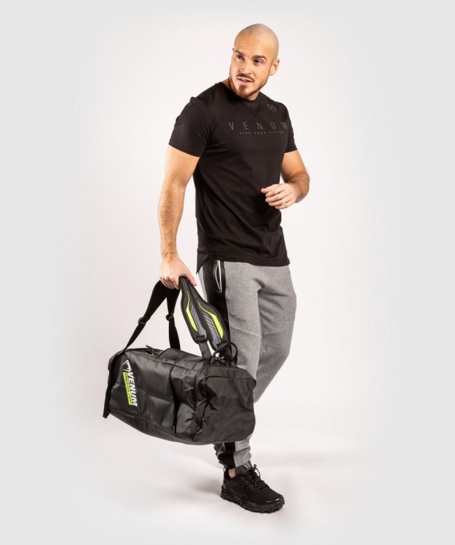 Футболка Venum LiveYourVision - Black/Iridescent | Фото 4