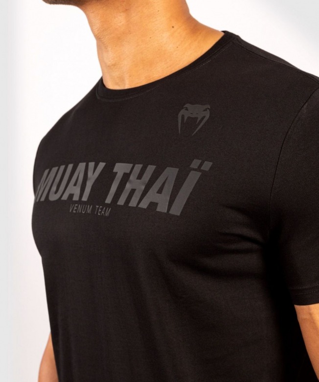 Футболка Venum Muay Thai VT - Matte/Black | Фото 2