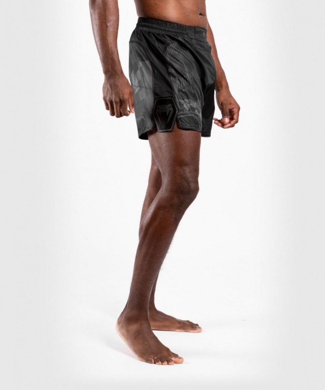 Шорты ММА Venum Skull - Black/Black | Фото 4