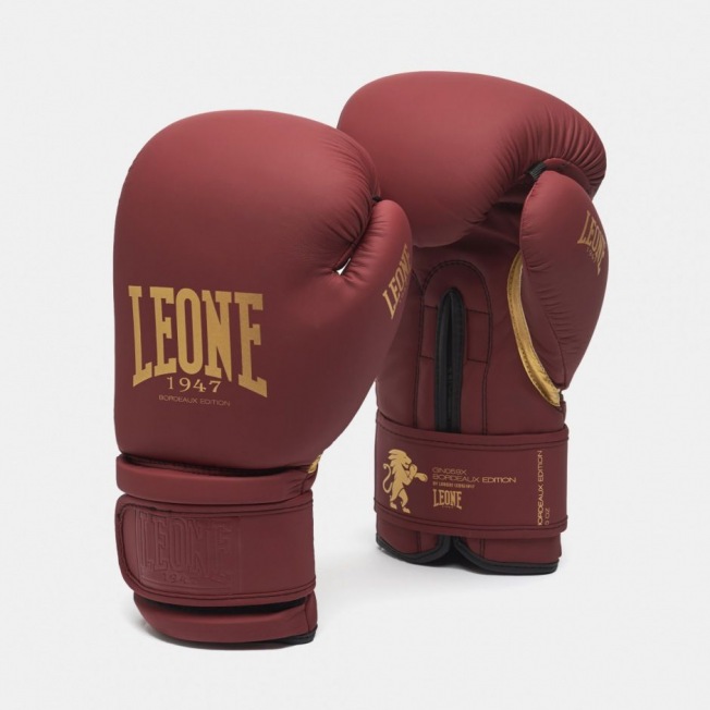 Боксерские перчатки Leone Bordeaux Edition GN059