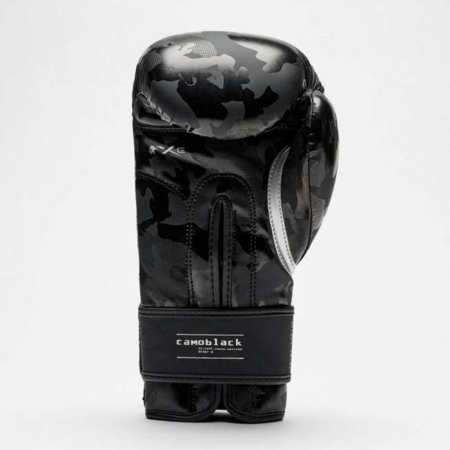 Боксерские перчатки Leone Camo GN327 - Black | Фото 3