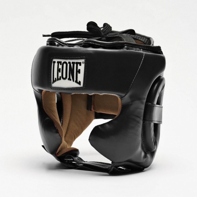 Боксерский шлем Leone Training CS415 - Black