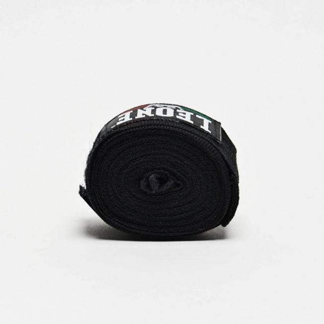 Боксерские бинты Leone AB705 - Black (4.5m) | Фото 3