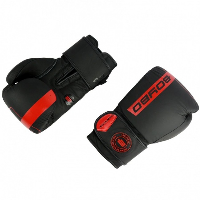 Перчатки боксерские BoyBo Fusion (BG-092) - Черный/Красный | Фото 5
