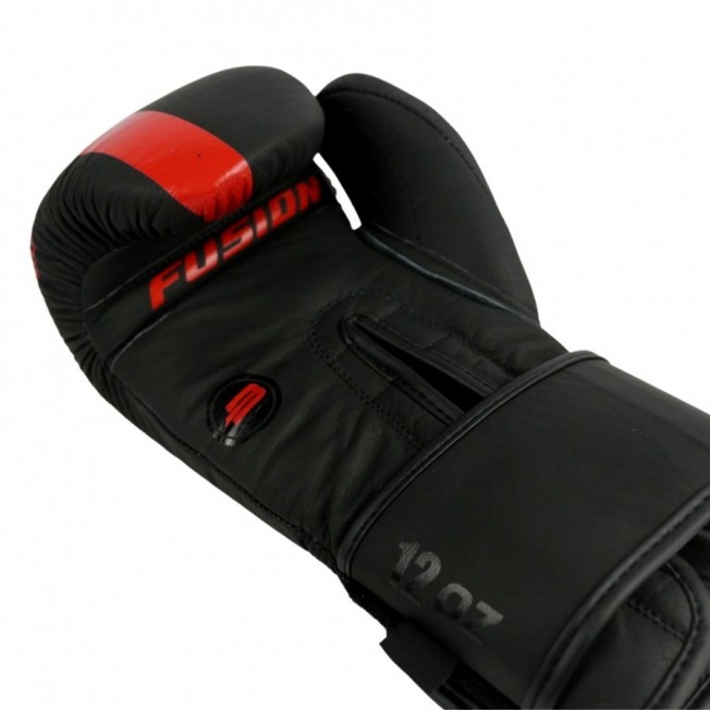 Перчатки боксерские BoyBo Fusion (BG-092) - Черный/Красный | Фото 7