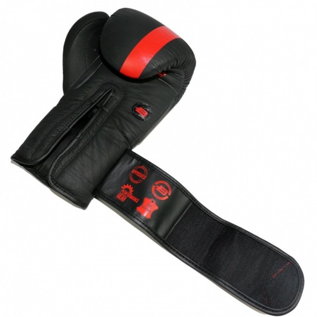 Перчатки боксерские BoyBo Fusion (BG-092) - Черный/Красный | Фото 9