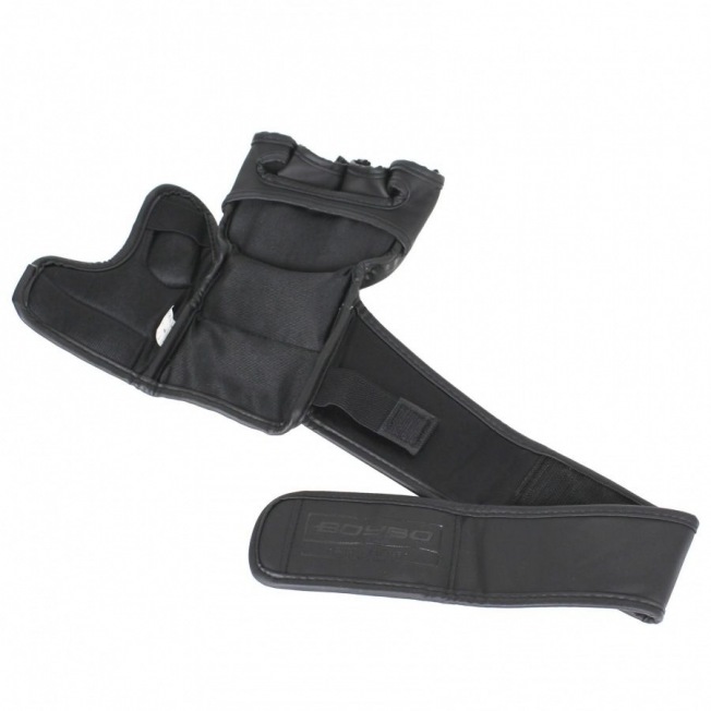 Перчатки ММА BoyBo Stain (BGM311) - Черный | Фото 2