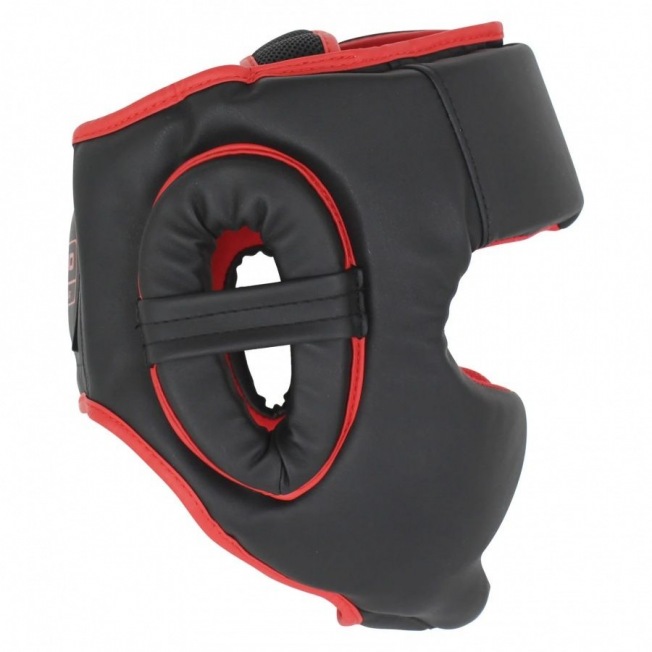 Шлем боксерский BoyBo Атака (BH80) - Черный/Красный | Фото 1