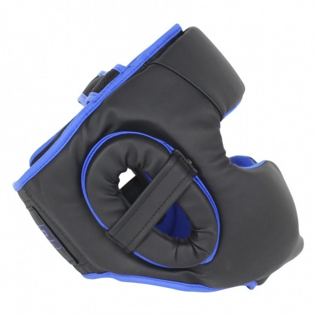 Шлем боксерский BoyBo Атака (BH80) - Черный/Синий | Фото 1