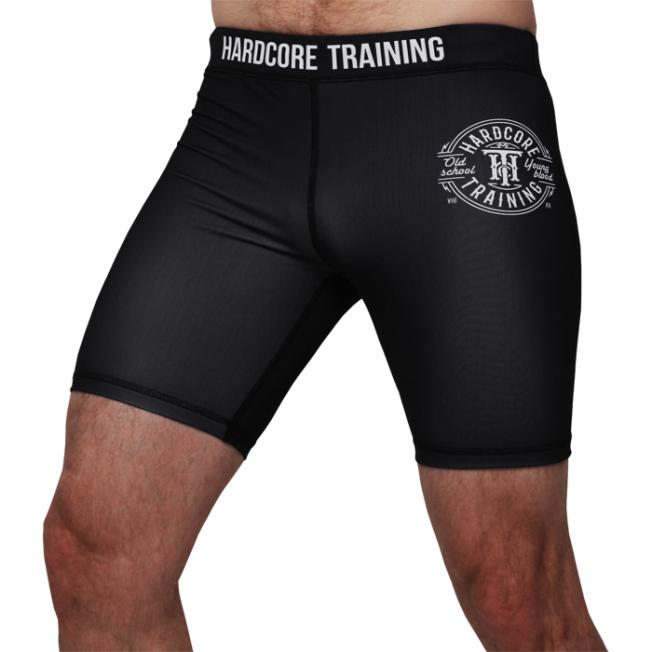Шорты компрессионные Hardcore Training Black Shadow 2