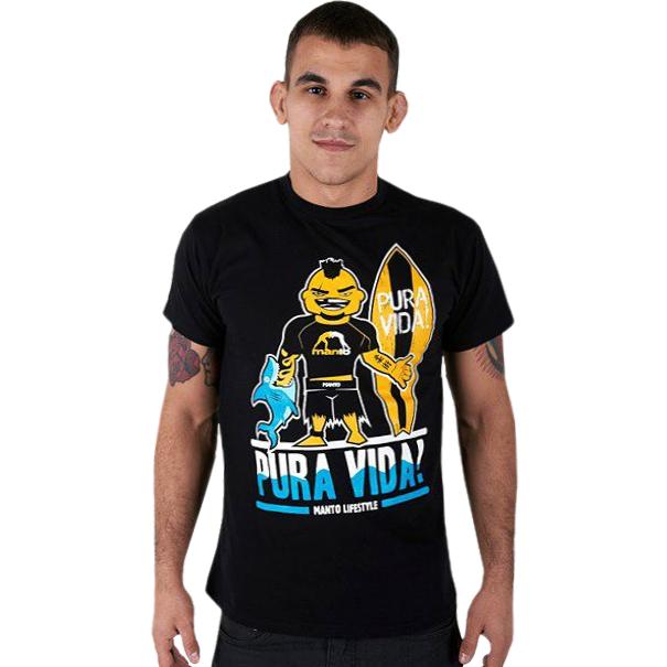 Футболка Manto Pura Vida - Black | Фото 1