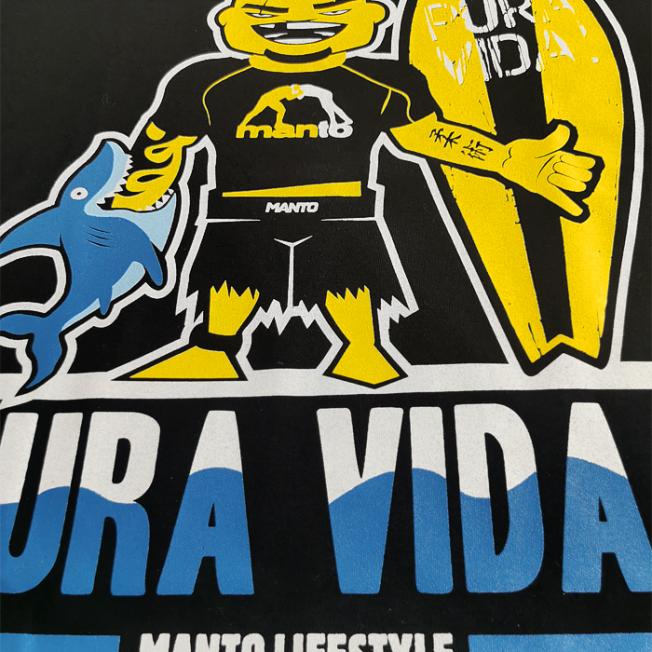 Футболка Manto Pura Vida - Black | Фото 2