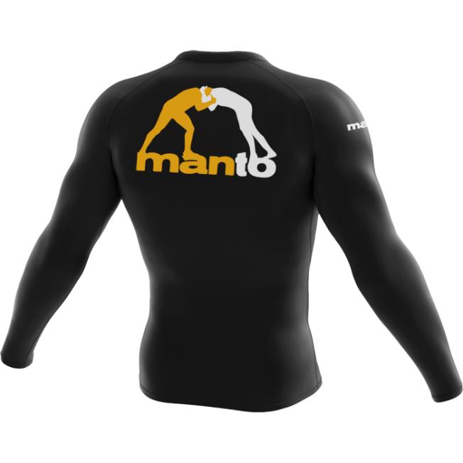 Рашгард Manto Classic Logo LS - Black | Фото 1