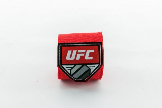 Бинты боксерские UFC - Red (4.5m)