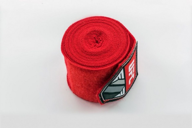 Бинты боксерские UFC - Red (4.5m) | Фото 1
