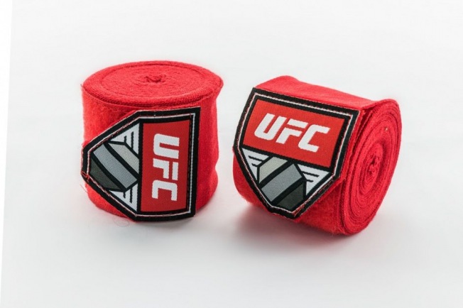 Бинты боксерские UFC - Red (4.5m) | Фото 3
