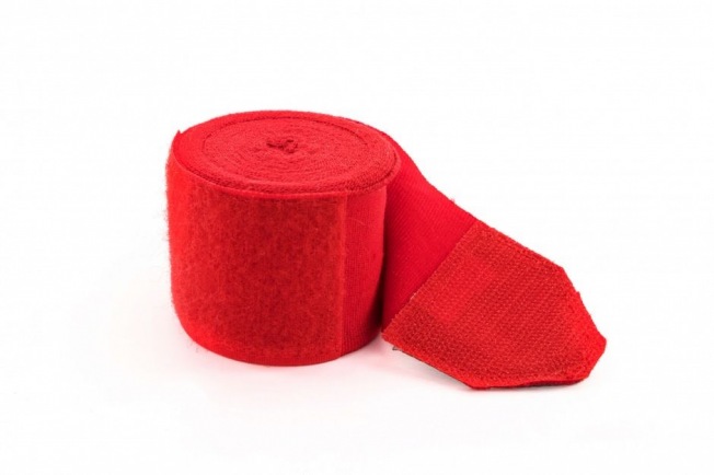 Бинты боксерские UFC - Red (4.5m) | Фото 4