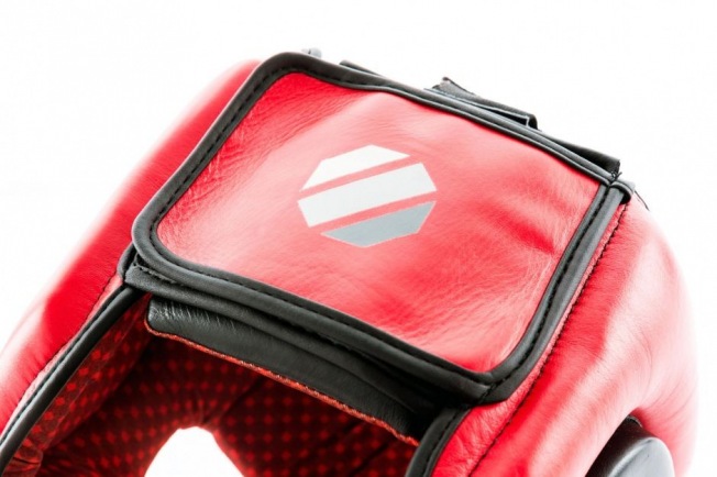 Боксерский шлем с бампером UFC - RD/BK | Фото 14
