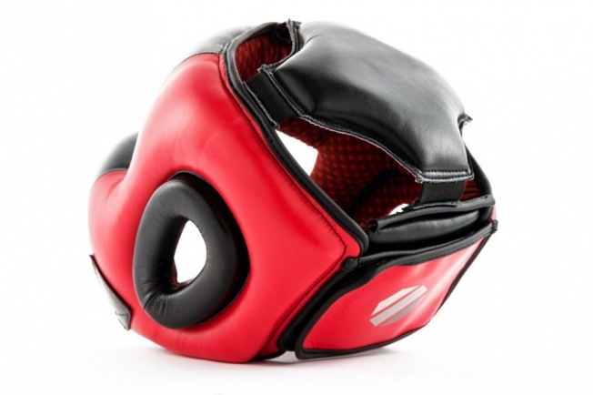 Боксерский шлем с бампером UFC - RD/BK | Фото 4