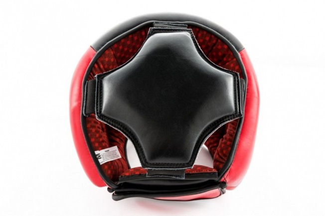 Боксерский шлем с бампером UFC - RD/BK | Фото 6