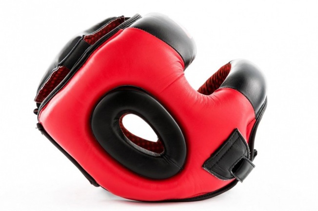 Боксерский шлем с бампером UFC - RD/BK | Фото 8