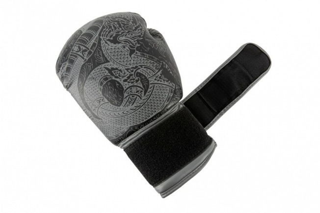 Боксерские перчатки UFC PRO Thai Naga - Black | Фото 14