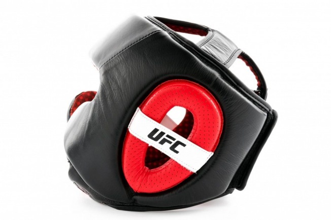 Боксерский шлем тренировочный UFC - Black | Фото 3