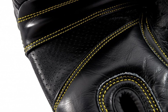 Боксерские перчатки премиальные на липучке UFC - Black | Фото 13